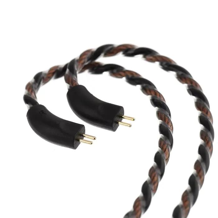 Kefine – câble détachable plaqué argent 216 fils, pour écouteurs filaires hi-fi Klanar IEM 3.5mm SE 