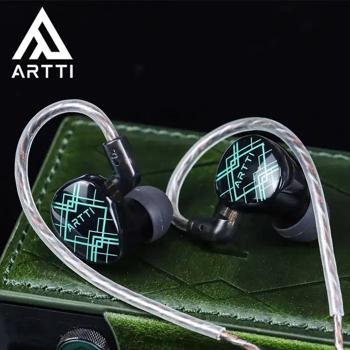 ARTTI-Écouteurs intra-auriculaires à membrane en béryllium, pilote dynamique, moniteur HIFI, écouteu
