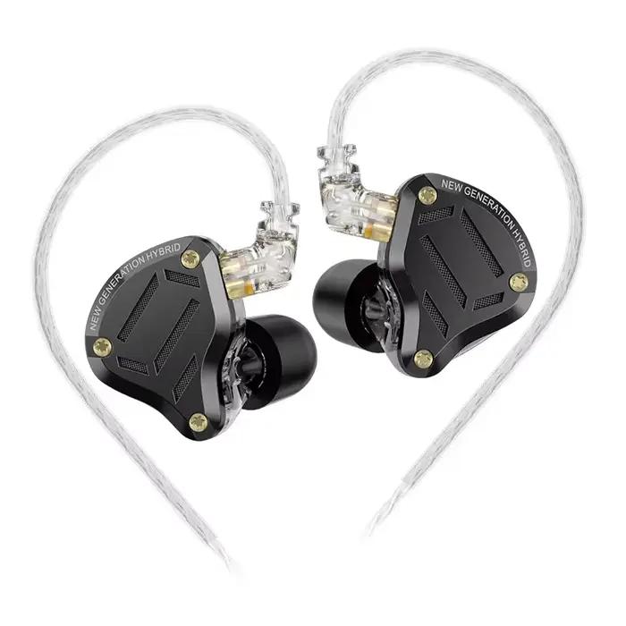KZ ZS10 Pro 2 HIFI dans l'oreille en métal écouteur basse musique Sport écouteurs 4 niveaux commutat