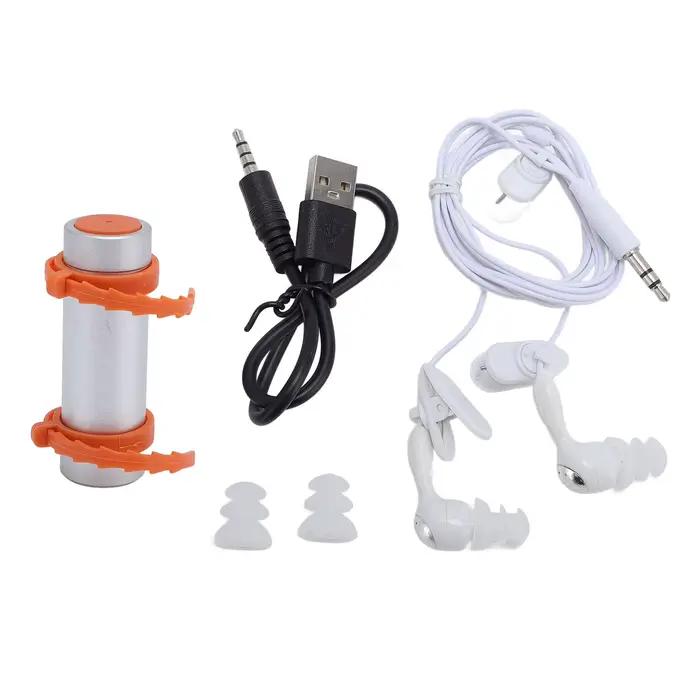 Lecteur MP3 étanche pour natation, 8 go, lecteur de musique Portable avec écouteurs étanches pour la