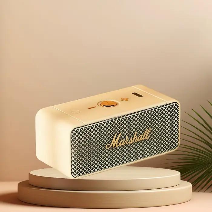 Haut-parleur Bluetooth portable Marshall HiFi 2026, son stéréo avec basses profondes, audio sans fil