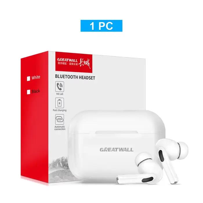 Choix GREATWALL Airs Pro sans fil Bluetooth écouteurs ANC réduction du bruit étanche HiFi HD appel é