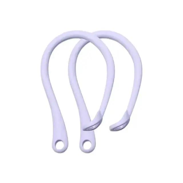 1 paire d'attaches d'oreille anti-perte pour Apple AirPods 4 3 2 1, attaches d'oreille sportives en 