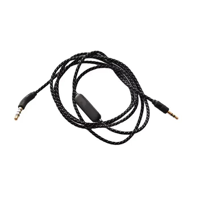 Câble audio en nylon noir avec télécommande, JBL LIVE 500BT 400BT 650BTNC TUNE 500BT 600BT execute N