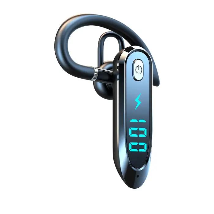 Écouteurs Bluetooth 6.0 HiFi stéréo musique écouteurs 270 °   Casque d'écoute à crochet d'oreille ro