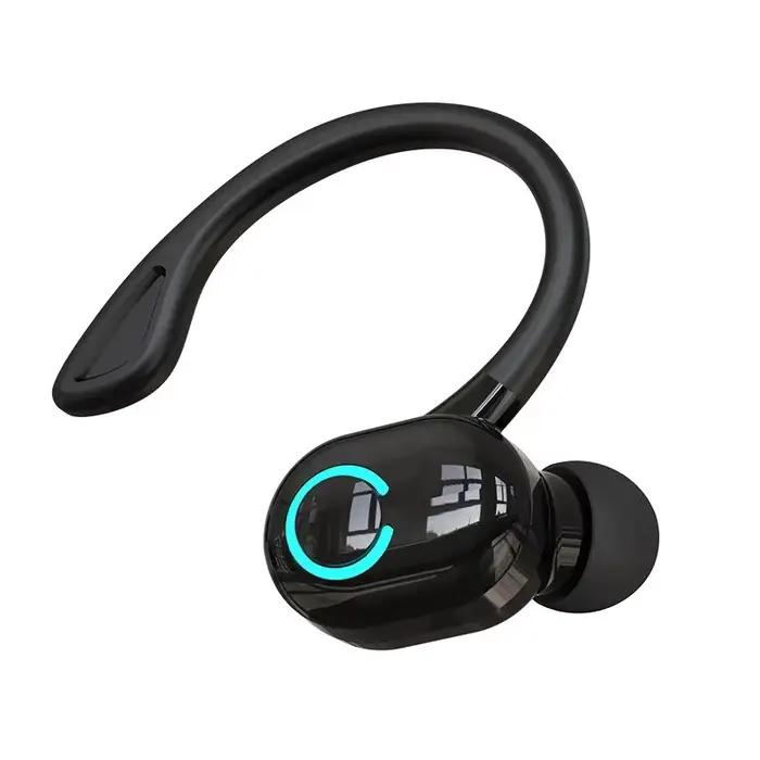 Bluetooth 5.2 écouteurs mains libres crochet d'oreille sans fil affaires casque voiture pilote appel