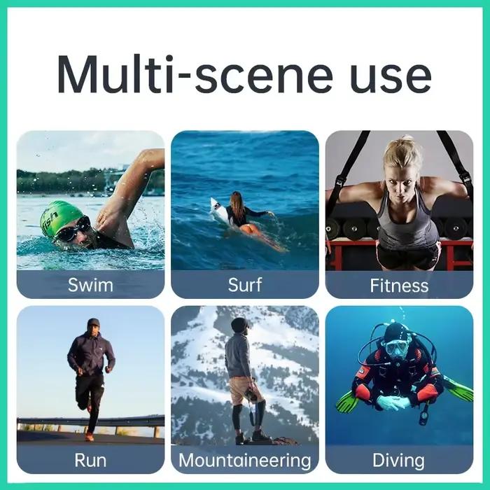 Écouteurs sans fil pour Shokz Open Sports, conduction osseuse, Bluetooth, étanches IPX8, avec 32 Go 