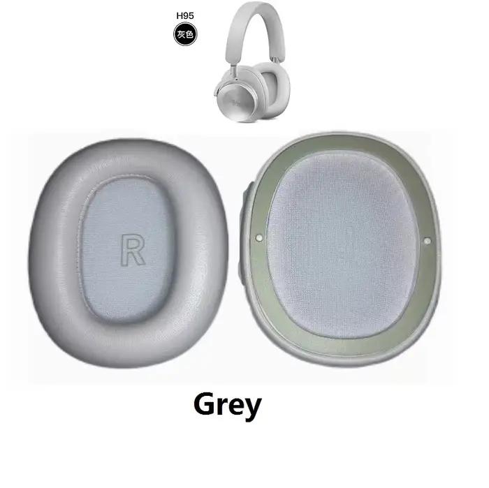 Coussinets d'oreille 100% originaux pour écouteurs B & O H95 Bang & Olufsen Beoplay H95, en cuir de 