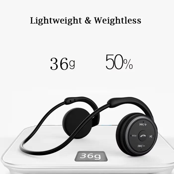 Y16A Suicen AX-698 Casque de sport Bluetooth Support 32G TF Carte Radio FM Casque sans fil portable 
