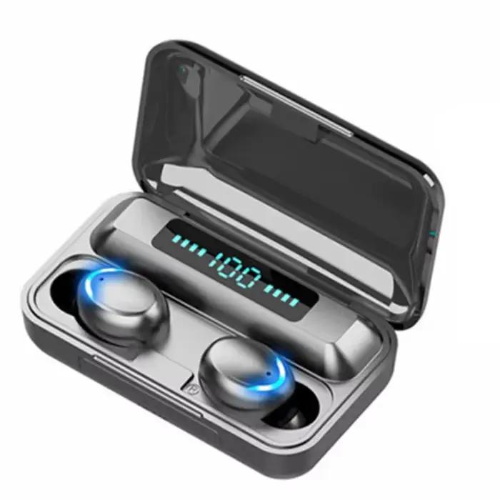 F9 sans fil Bluetooth casque Tws étanche écouteurs affichage numérique Heaset grande capacité étui d