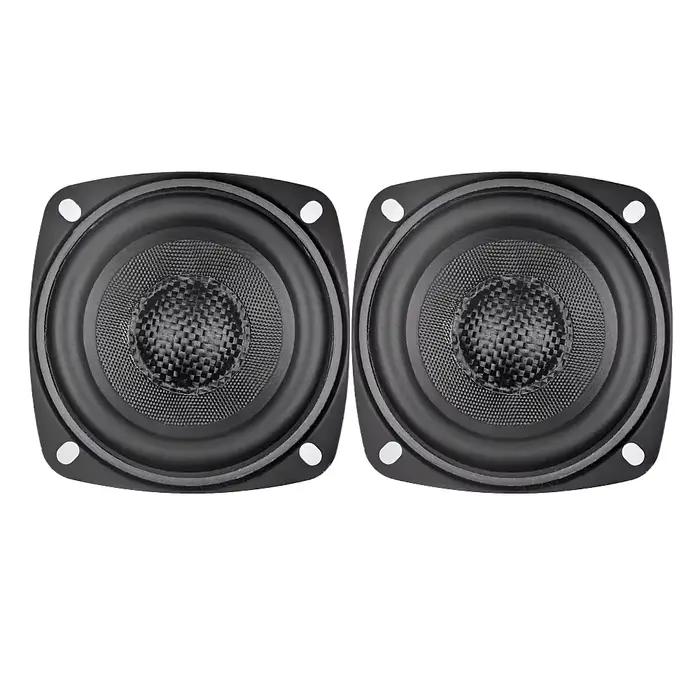 AIYIMA 2 pièces, haut-parleurs pleine gamme de 3 pouces, 4 8 ohms, 20 W, haut-parleurs étanches en f