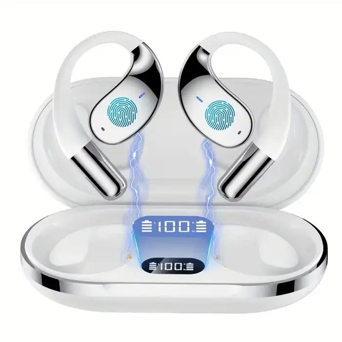Écouteurs Bluetooth 5.4 AI, traduction en temps réel, prise en charge de 144 langues, crochet d'orei