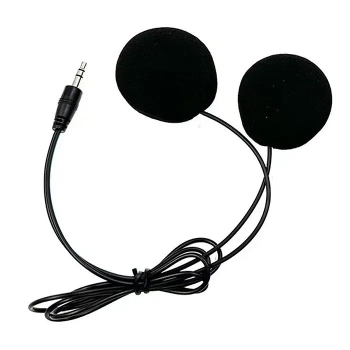 Interphone Bluetooth pour casque de moto Cardo avec micro à fil souple et haut-parleur 3,5 mm