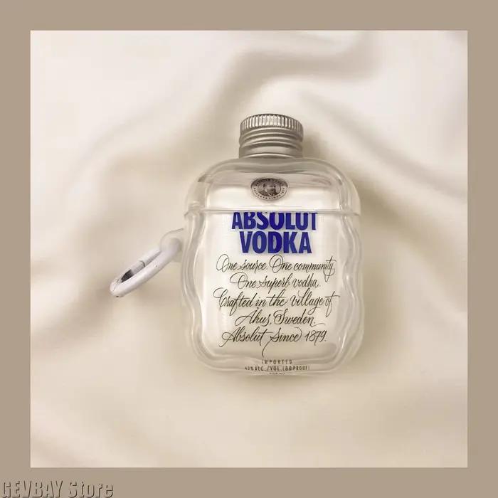 Vodka Airpods 4 étui 4e génération étui Airpods Pro 2 Compatible pour Apple étui pour écouteurs 3ème