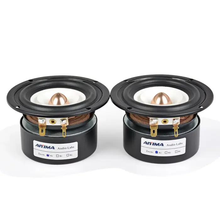 AIYIMA 2 pièces 3 pouces Audio haut-parleur Portable 4 8 Ohm 15W gamme complète Hifi basse Altavoz h