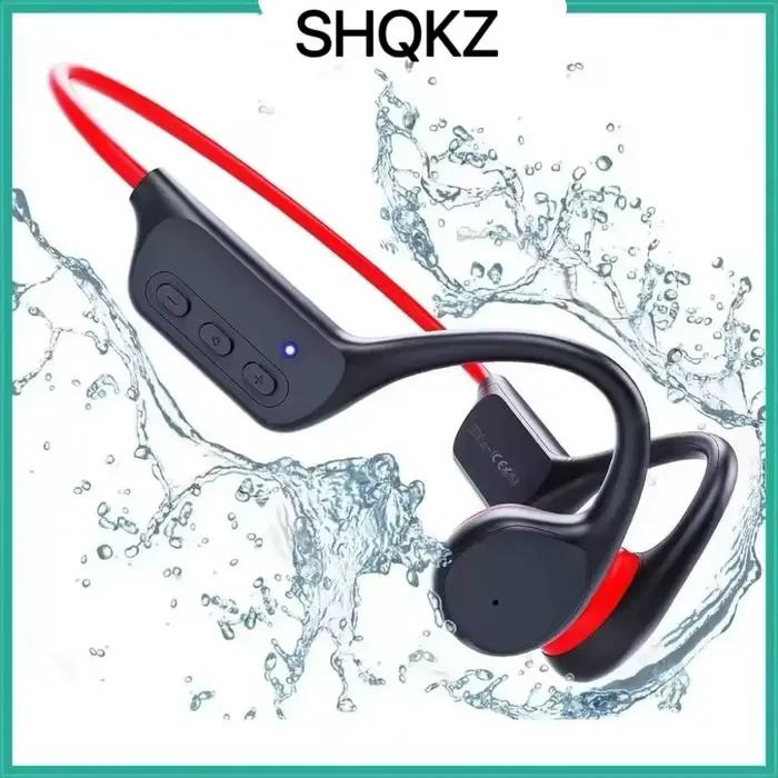 Écouteurs à conduction osseuse Shokz, étanches IPX8, avec micro, lecteur MP3 32 Go, pour le sport