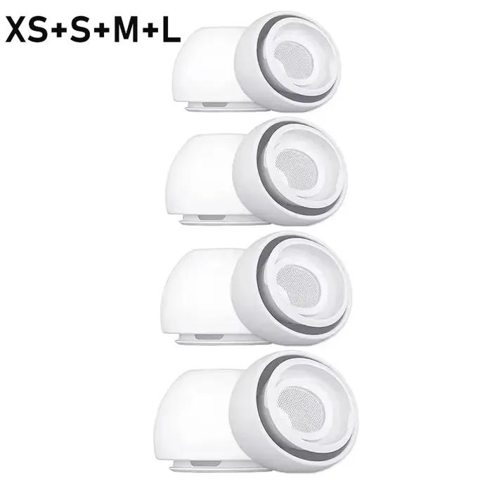 Embouts d'oreille de remplacement pour AirPods Pro2 1 génération, oreillettes en Silicone liquide so