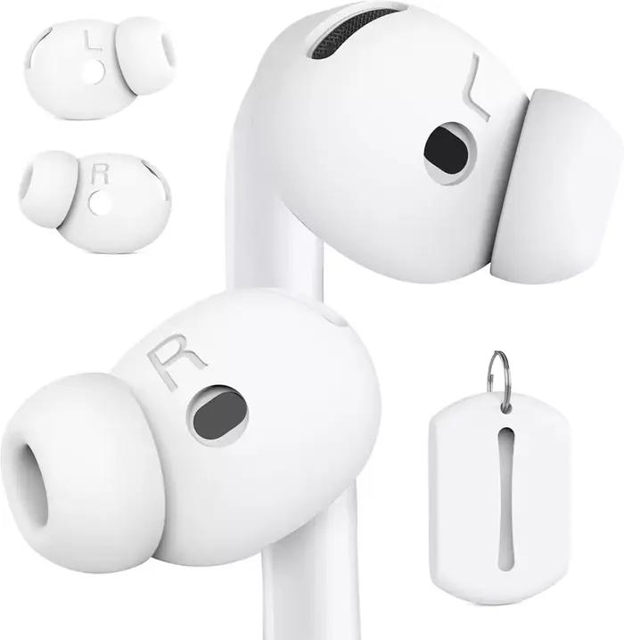 Embouts d'oreille antidérapants en Silicone pour AirPods 4, protège-oreilles antidérapants, réductio