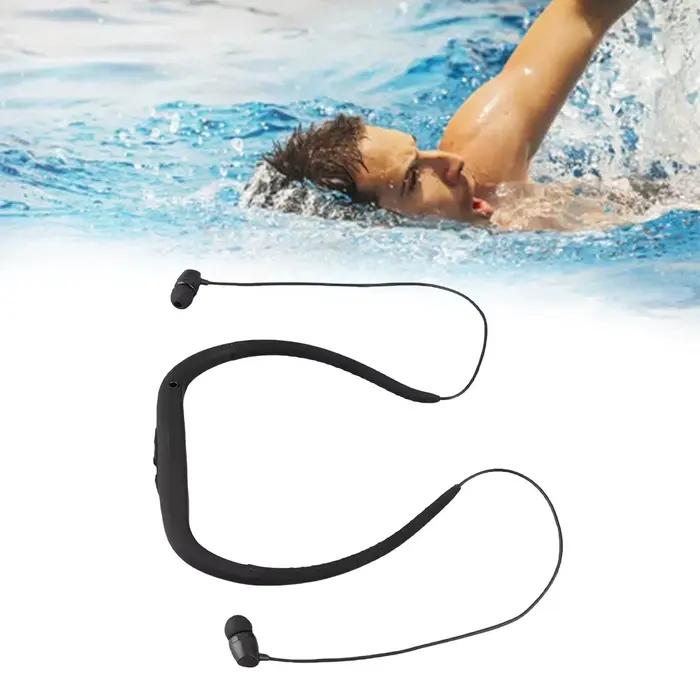 Casque lecteur de musique pour sports nautiques IPX8 étanche natation