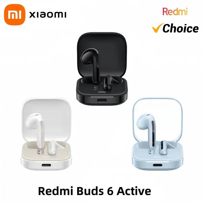 2024 nouveau Xiaomi Redmi Buds 6 actif TWS Bluetooth écouteur 30h longue durée de vie de la batterie 5 Modes de réglage BT 5.4 casque sans fil