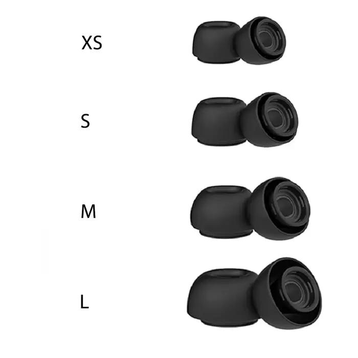 Embouts d'oreille en silicone liquide pour AirPods Pro 1 et 2 coussinets de réduction du bruit bouchons d'oreille personnalisables en plusieurs couleurs inclus stylo de nettoyage
