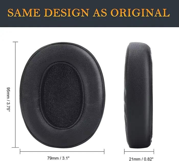 Coussinets d'oreille en cuir pour écouteurs Skullcandy Hesh 3 Hesh ANC Hesh Evo Venue ANC Crusher Wireless Crusher ANC Crusher 360 offrir confort sonore occasionnels
