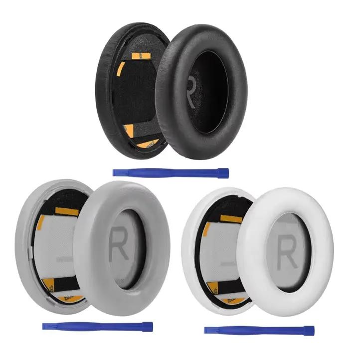 Oreillettes de remplacement en cuir pour Bose 700 NC700 avec coussinets d'oreille en mousse à mémoire de forme confortables pour un son plus clair et une isolation améliorée pour les amateurs de musique