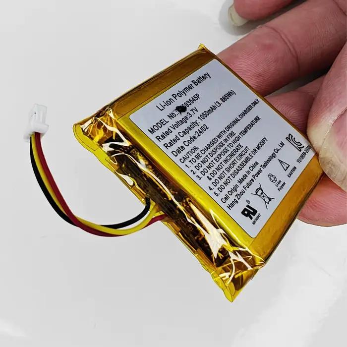 Batterie rechargeable 3,7 V 1050 mAh 594045 pour casque de jeu Turtle Beach Stealth 600 2e génération