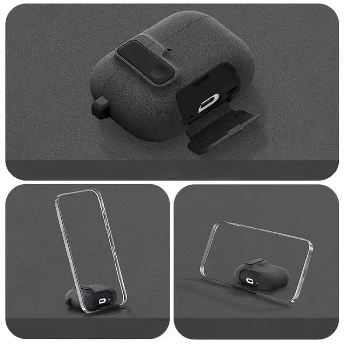 2025 nouveau pour AirPods Pro 3 support de téléphone housse magnétique verrouillage automatique TPU antichoc manchon de