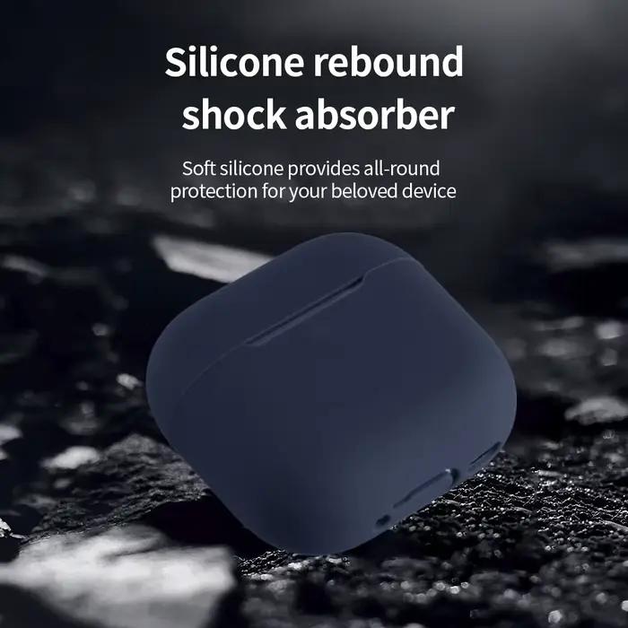 Étui de protection en silicone pour Apple AirPods 4 étanche et résistant accessoire technologie pour femmes et hommes occasions quotidiennes et spéciales