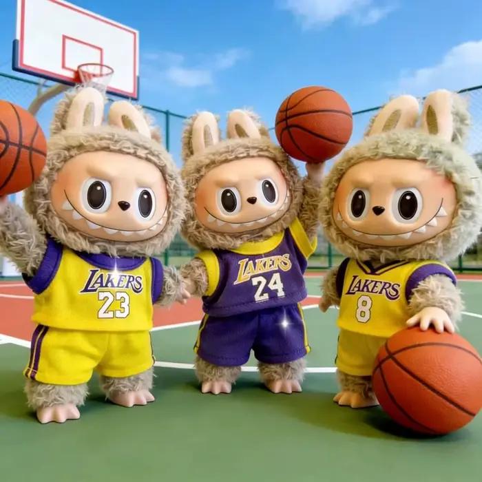 Nouveau Labubu 3.0 vêtements Football basket-ball