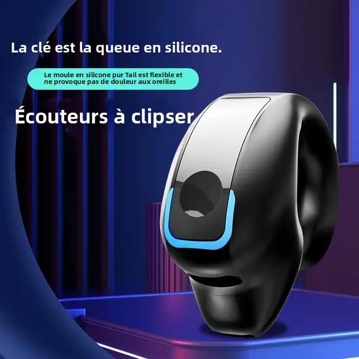Écouteurs sans fil Bluetooth à conduction osseuse STTKGZD pour sportifs et professionnels, réduction du bruit, qualité sonore haute fidélité, confort, communication claire, occasions spéciales