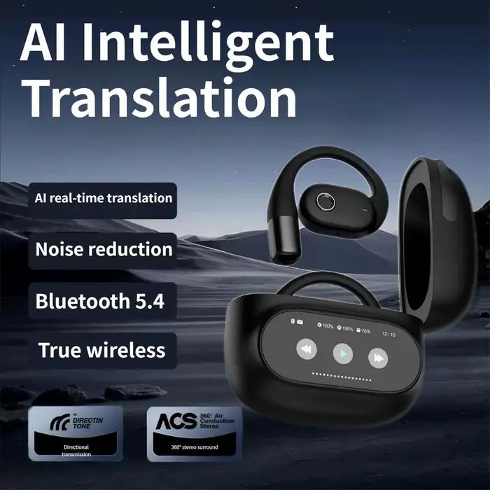 Écouteurs Bluetooth de traduction AI