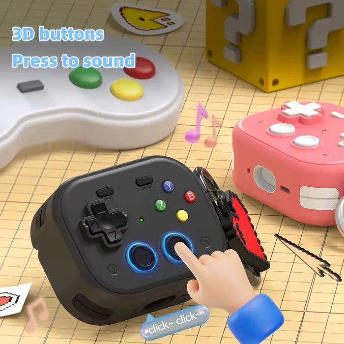 Coque de protection rétro anti-chute pour Airpods Pro 3e génération (câble USB-C 2025) avec design de console de jeu 3D
