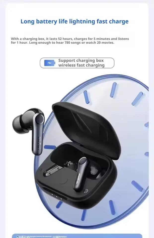 Air Pro 4 écouteur sans fil réduction Active du bruit HI-FI Bluetooth 5.4 écouteurs e-sports IPX5
