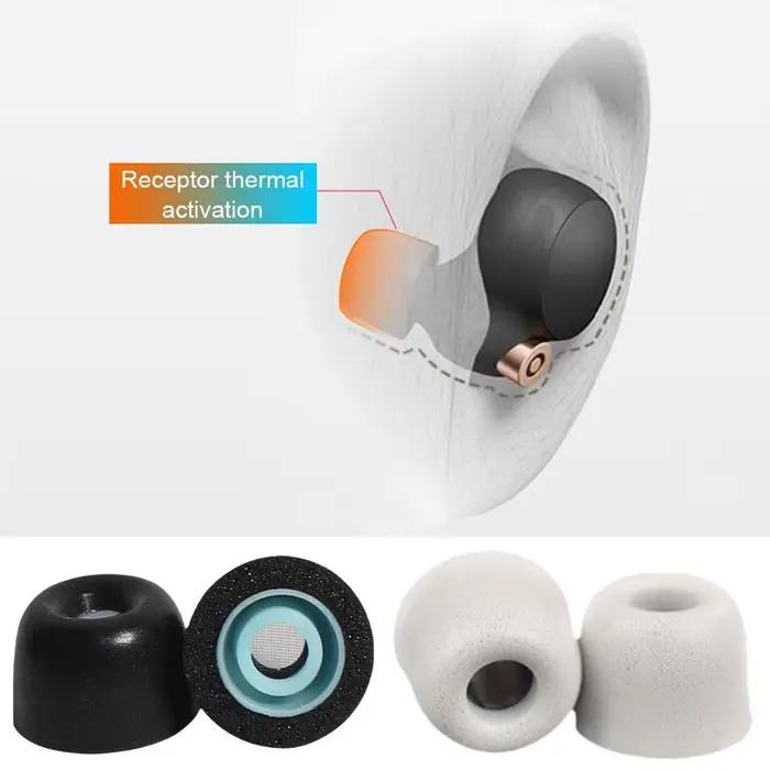 Embouts d'oreille en mousse à mémoire de forme pour Sony WF-1000XM5