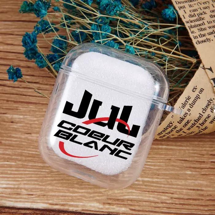 Rappeur JuL C'est Pas Des Lol étui pour écouteurs pour Airpods 4th 3rd Pro 3 couvertures pour Airpod 2 3 1 accessoire de protection coque Fundas