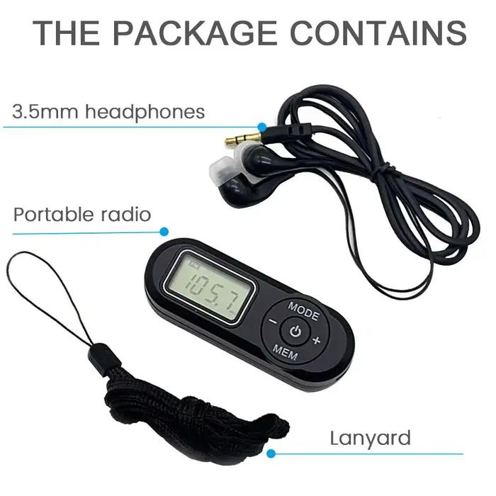 Mini baladeur portable avec écran LCD