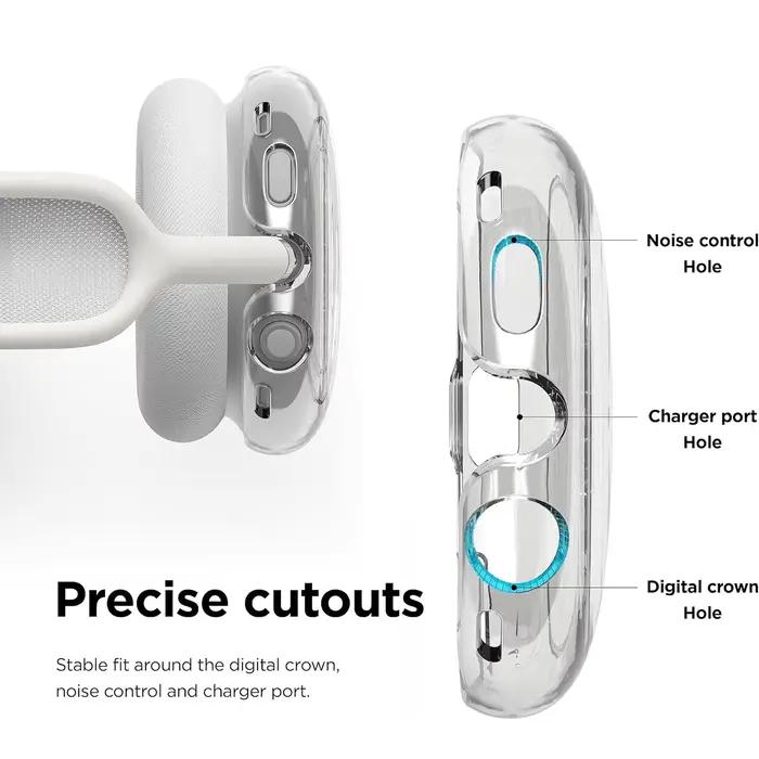 Étui AirPods Max en TPU souple pour écouteurs
