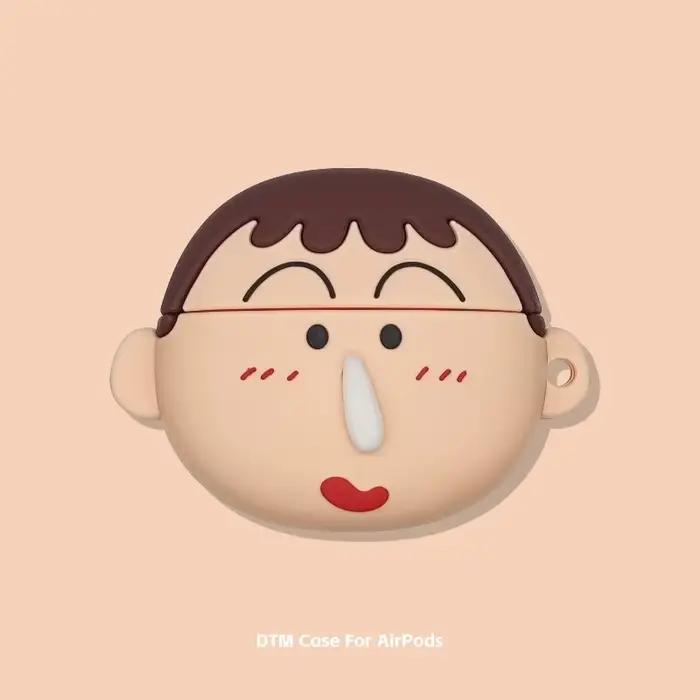 Étui pour écouteurs en silicone amusant pour Airpods 1 2 3 4 Pro Pro 2 Pro 3