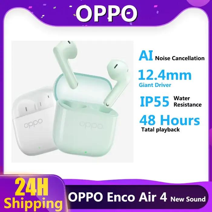 2025 nouveau OPPO Enco Air 4 nouvelle Version sonore écouteurs sans fil Bluetooth écouteur 54H temps de lecture 12.4mm