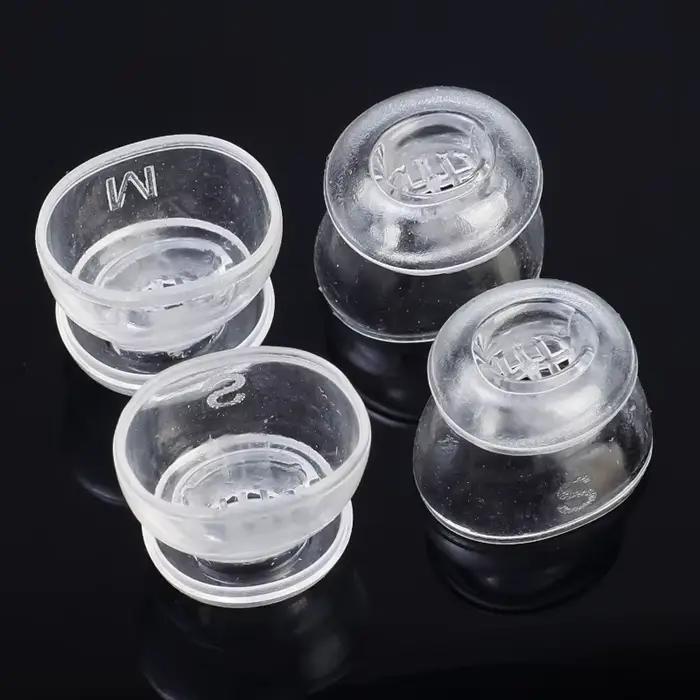 Nouveau Transparent suppression du bruit physique écouteurs couvre casquettes pour Apple AirPods 4 3 anti-dérapant