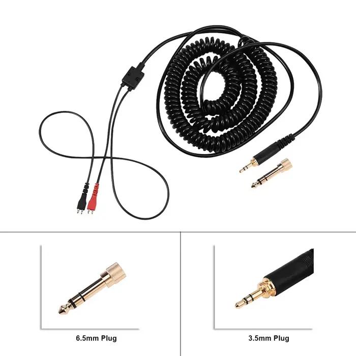 Câble audio de remplacement pour écouteurs Sennheiser HD25 HD560 HD540 HD430 HD250 HD 530