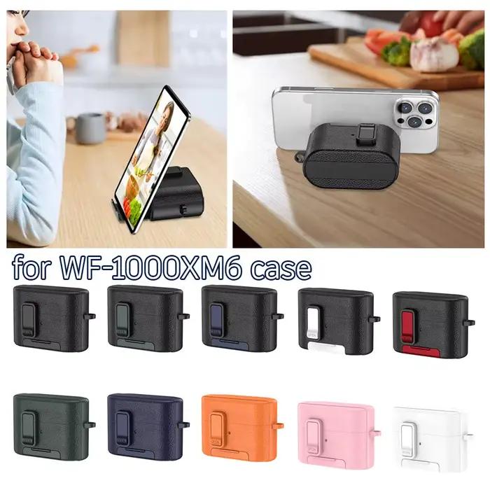 Étui de protection pour écouteurs Sony WF-1000XM6 avec mécanisme de verrouillage de sécurité sécurisé