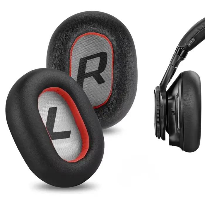 Coussinets d oreille en cuir souple pour écouteurs Plantronics Backbeat Pro 2 SE Voyager 8200UC confortables et protecteurs pour femmes et hommes ocassions quotidiennes et sportives