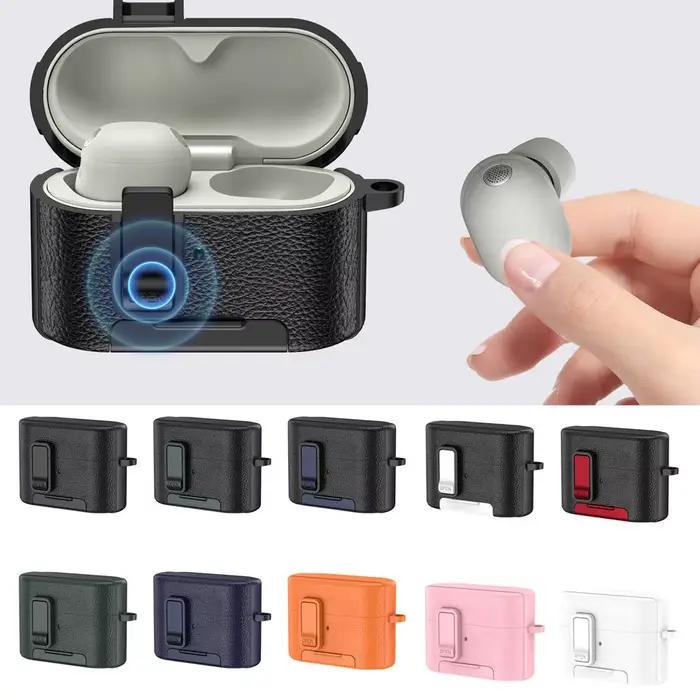 Étui de protection pour écouteurs Sony WF-1000XM6 avec mécanisme de verrouillage de sécurité sécurisé