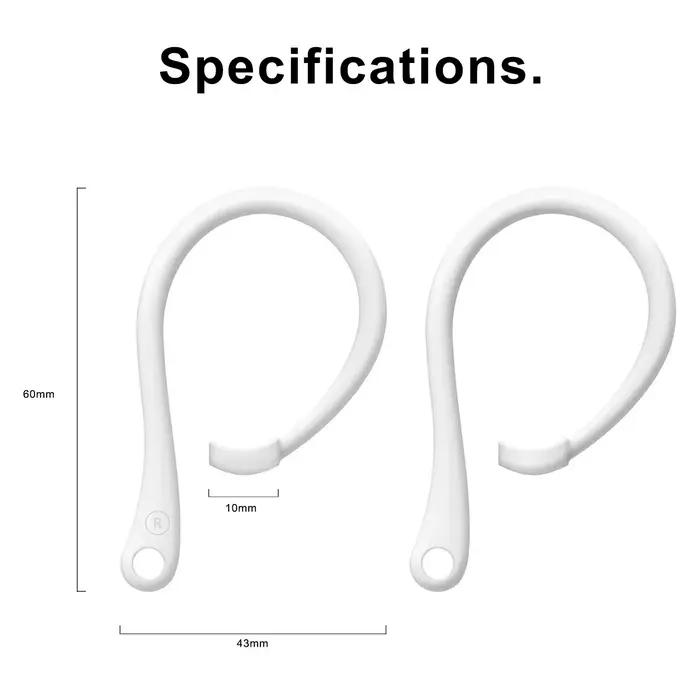 Crochets d'oreille anti-perte pour Apple AirPods 1 2 3 Pro