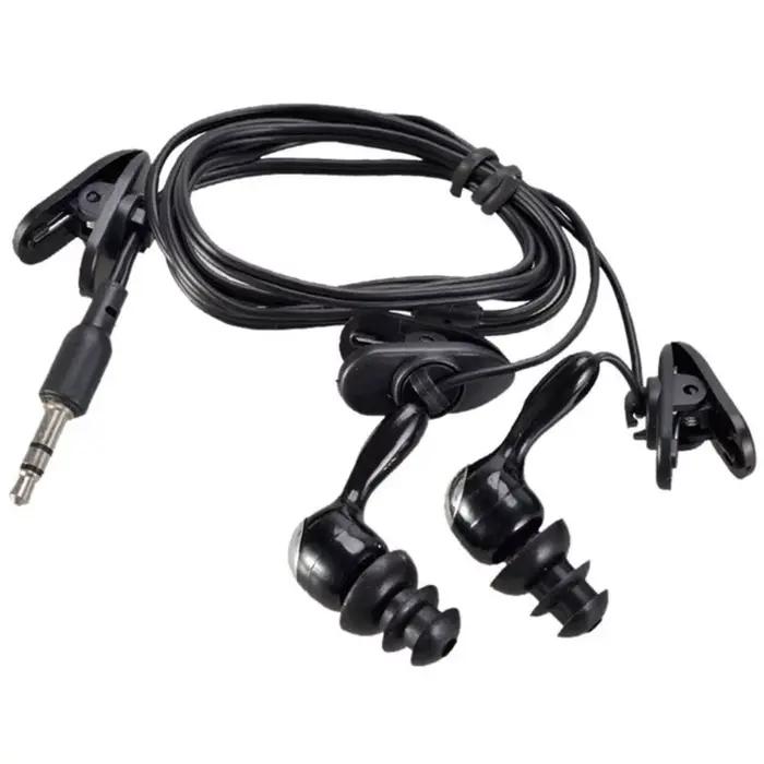 Natation étanche IPX8 filaire écouteur dans l'oreille 3.5mm Jack