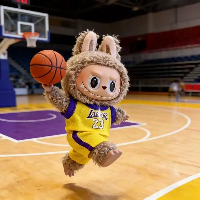 Nouveau Labubu 3.0 vêtements Football basket-ball
