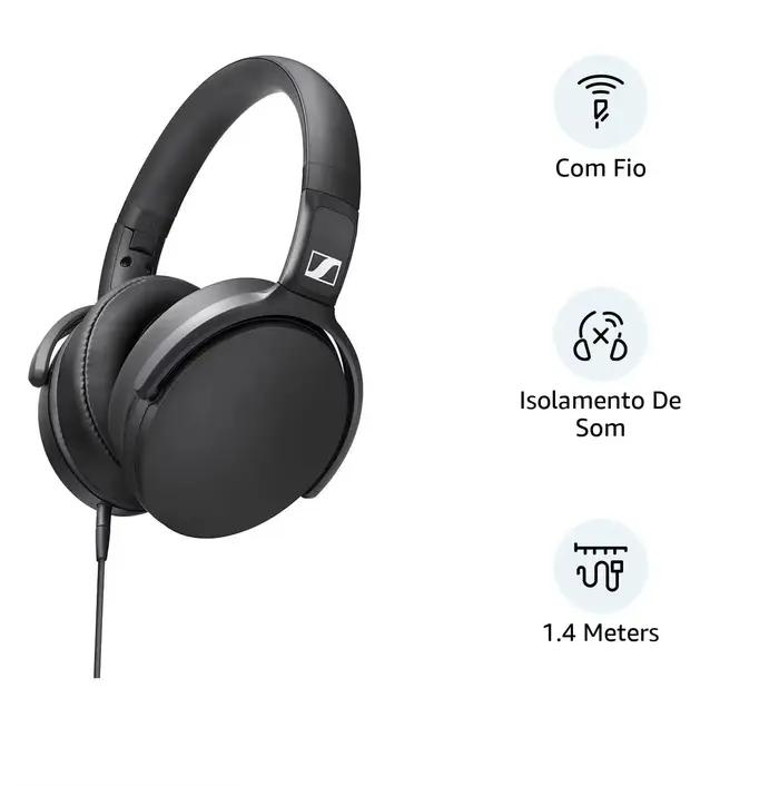 Casque Sennheiser HD400S filaire avec microphone
